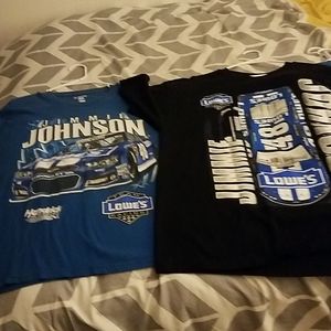 2 mens XL tshirts Jimmie Johnson